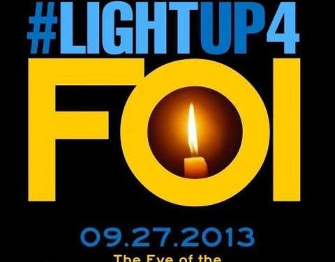 Light Up for FOI!