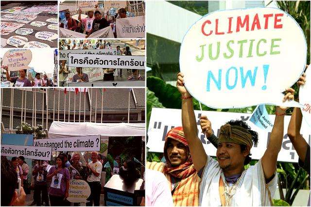 Demands of Thai civil society networks to address the climate crisis urgently and equitably
