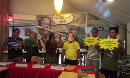 Threat of land re-concentration looms in Hacienda Luisita; 95% of lands to be distributed pawned already