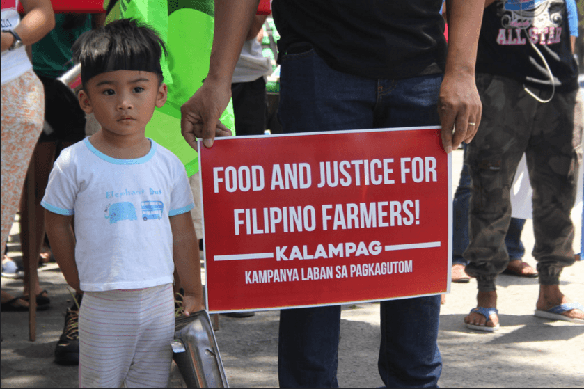 Solidarity for all Filipino Farmers in their Fight for Food and Justice