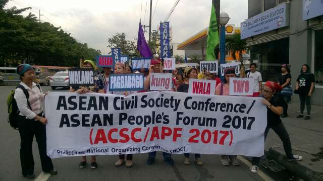 Philippine CSOs to ASEAN Chair: “Be the change you want to see; Partner with the People for Just, Equitable, & Humane SEA”