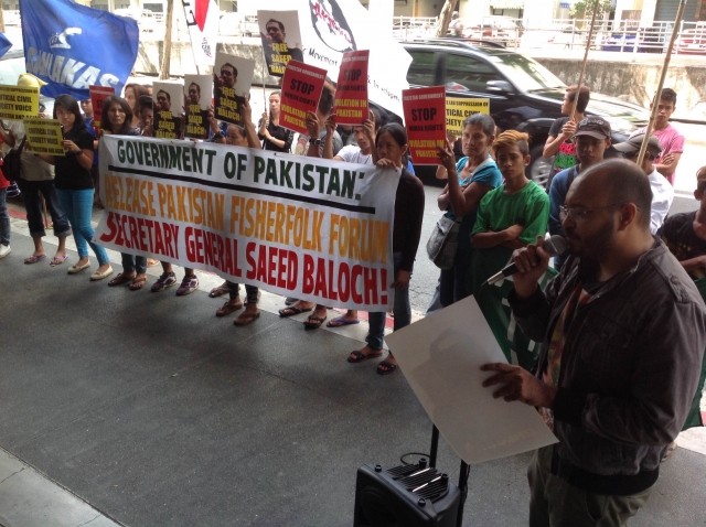 FREE SAEED BALOCH! Groups in the Philippines join the call for the immediate release of detained Pakistani activist