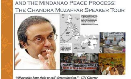Known Muslim Activist and Academic to Speak on Self-Determination & the Mindanao Peace Process