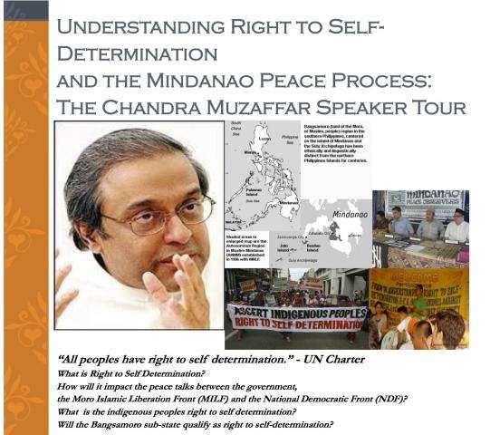 Known Muslim Activist and Academic to Speak on Self-Determination & the Mindanao Peace Process