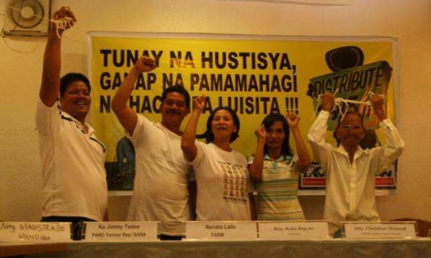 Hacienda Luisita Farmworkers-Beneficiaries Vow to Make their Land Productive; Urge government to review other SDOs and  distribute other landholdings under CARPER