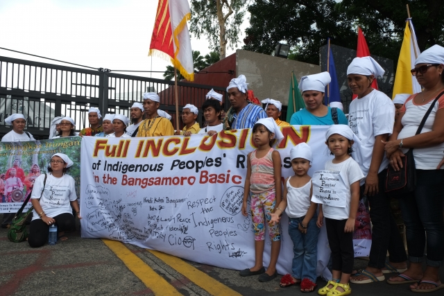 Groups reiterate call for full inclusion of their rights in the Bangsamoro Basic Law