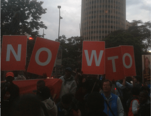 #EndWTO: Unofficial Draft of Agriculture Text at MC10 Big Disappointment