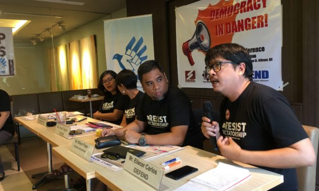 Philippine democracy in danger — IDEFEND