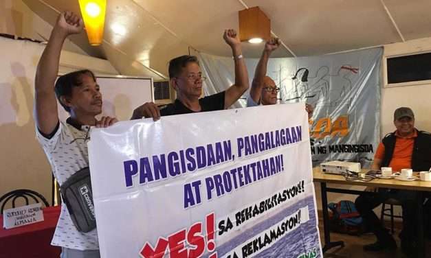 Small fishers call for pro-people rehabilitation of Manila Bay