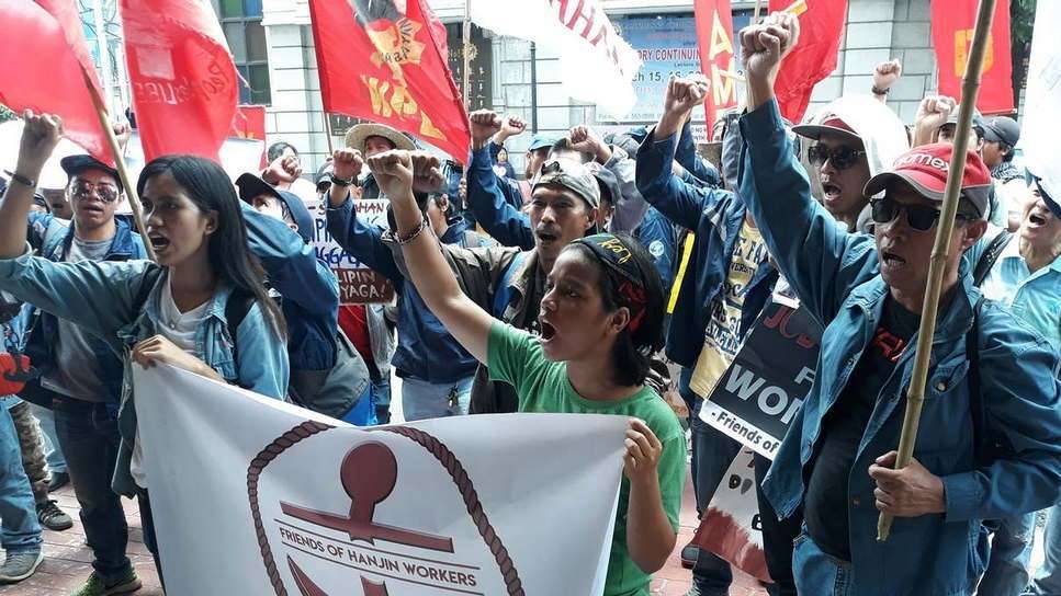 Groups demand return to work of locked-out shipyard workers
