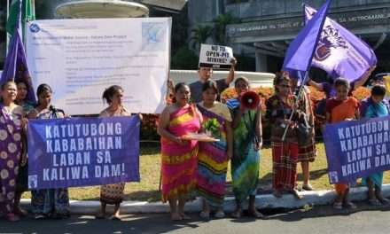 Indigenous women mark March 8 protesting dam project