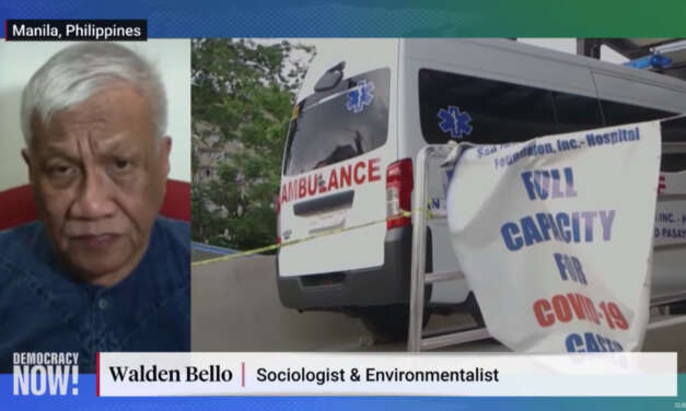 VIDEO: Filipino Activist Walden Bello: Global Vaccine Disparity Shows “Irrationality of Global Capitalism”