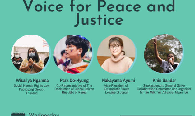 Asian Generation Z’s Voice for Peace and Justice