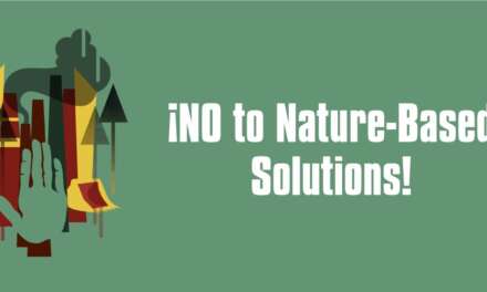 Press conference on 15 March: No to Nature Based Solutions!
