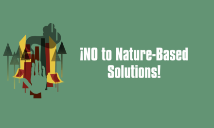 Call for Endorsement: No to Nature-Based Solutions!