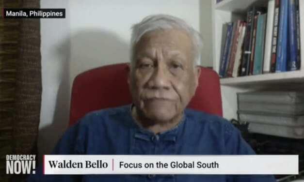 Filipino Scholar Walden Bello on Why the Global South Is Suspicious of U.S. Motives in Ukraine War