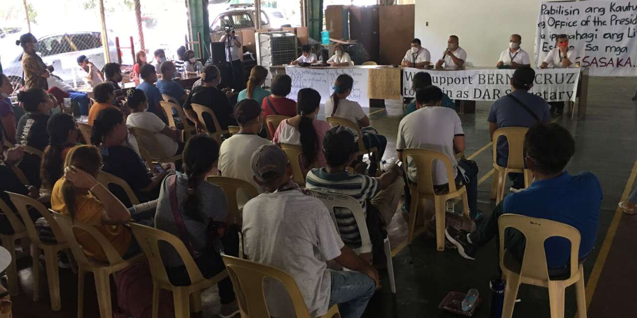 FARMER-BENEFICIARIES FROM BATAAN LAUD ACTION ON AGRARIAN LAND, CALLS ON DAR TO EXPEDITE PROCESS OF LAND DISTRIBUTION