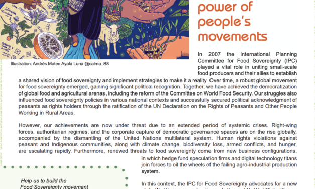 Nyéléni Newsletter no 52: Nyéléni process: Recognizing the power of people’s movements
