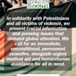 VIDEO: End the Siege of Gaza; Stop the Killing and Forced Displacement; Unconditional Ceasefire Now!