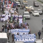 [IN PHOTOS] In Defense of Human Rights and Dignity Movement (iDEFEND) Mobilization on the fourth State of the Nation Address (SONA) of Ferdinand Marcos, Jr.